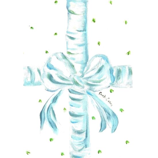 60892 Blue Bows Thumbnail