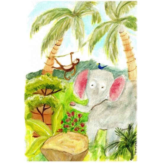 90332 Jungle Elephant Thumbnail