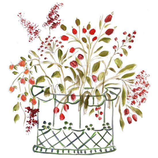 134 Painted Pot Thumbnail