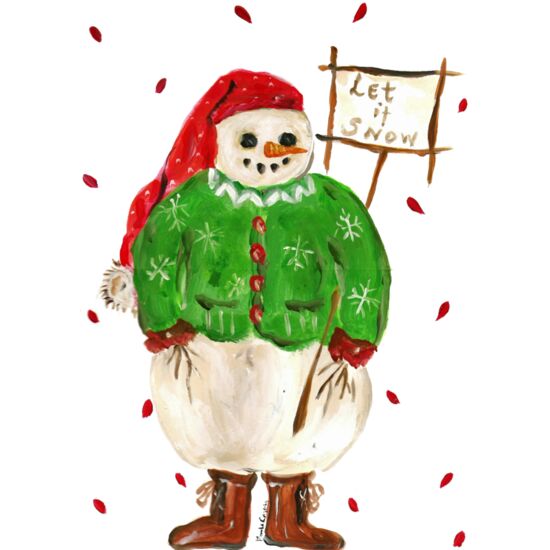 90621 Snow Day Snowman Thumbnail