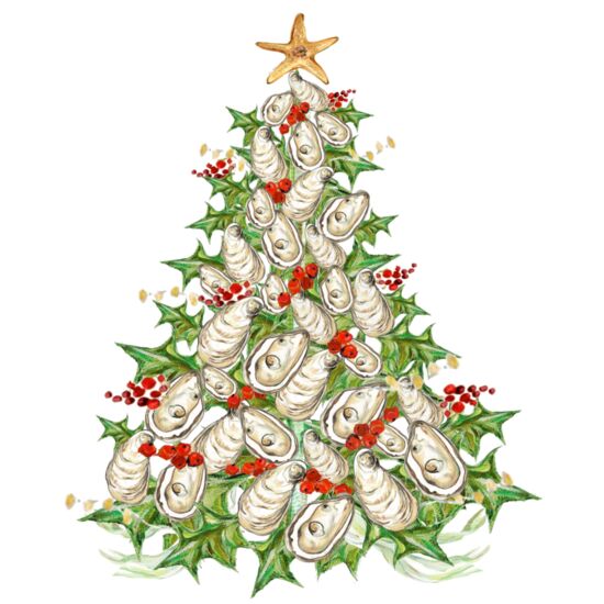 1145 Oyster Tree with Berries Thumbnail