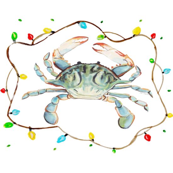 0123 Christmas Crab Thumbnail
